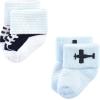 imageLuvable Friends Baby Newborn and Baby Terry SocksAirplane 12pack