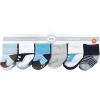 imageLuvable Friends Baby Newborn and Baby Terry SocksBlue Navy Sneakers
