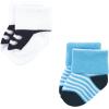 imageLuvable Friends Baby Newborn and Baby Terry SocksBlue Navy Sneakers