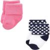 imageLuvable Friends Baby Newborn and Baby Terry SocksBows