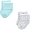imageLuvable Friends Baby Newborn and Baby Terry SocksCoral Dots