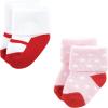 imageLuvable Friends Baby Newborn and Baby Terry SocksCoral Lilac Mary Janes