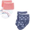 imageLuvable Friends Baby Newborn and Baby Terry SocksCoral Mint Aztec