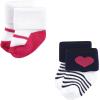 imageLuvable Friends Baby Newborn and Baby Terry SocksNavy Mary Janes