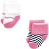 imageLuvable Friends Baby Newborn and Baby Terry SocksNavy Mary Janes