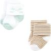 imageLuvable Friends Baby Newborn and Baby Terry SocksOwl 12pack