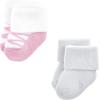 imageLuvable Friends Baby Newborn and Baby Terry SocksPink Black Ballet 12pack