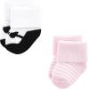 imageLuvable Friends Baby Newborn and Baby Terry SocksPink Black Ballet 12pack