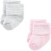 imageLuvable Friends Baby Newborn and Baby Terry SocksPink Scroll 12pack
