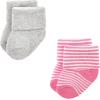 imageLuvable Friends Baby Newborn and Baby Terry SocksPink Scroll 12pack