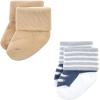 imageLuvable Friends Baby Newborn and Baby Terry SocksSafari 12pack