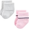 imageLuvable Friends Baby Newborn and Baby Terry SocksSailboat 12pack
