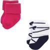 imageLuvable Friends Baby Newborn and Baby Terry SocksStripe Ballet 12pack