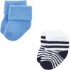 imageLuvable Friends Baby Newborn and Baby Terry SocksWhale 12pack
