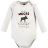 imageLuvable Friends Hudson Baby Bodysuits 3pkFestive Moose Green