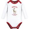 imageLuvable Friends Hudson Baby Bodysuits 3pkHoliday Reindeer