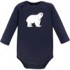 imageLuvable Friends Hudson Baby Bodysuits 3pkWinter White