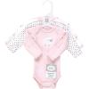 imageLuvable Friends Unisex Baby Preemie Long Sleeve Bodysuits 3pk PreemiePink Sheep
