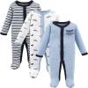 imageLuvable Friends Baby Girls Cotton Preemie Sleep and PlayAirplane
