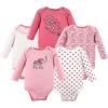 imageLuvable Friends Hudson Baby Bodysuits 5pkBoho Elephant Print