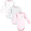 imageLuvable Friends Unisex Baby Preemie Long Sleeve Bodysuits 3pk PreemiePink Sheep