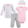 imageLuvable Friends babygirls Cotton Preemie Layette SetPink Sheep