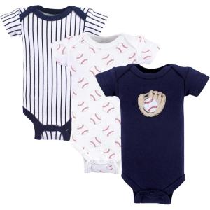 imageLuvable Friends Baby Cotton Preemie BodysuitsBaseball