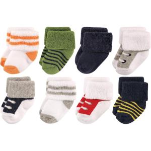imageLuvable Friends Baby Newborn and Baby Terry SocksAthletic 8pack