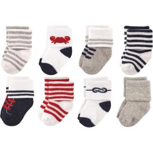 imageLuvable Friends Baby Newborn and Baby Terry SocksNautical