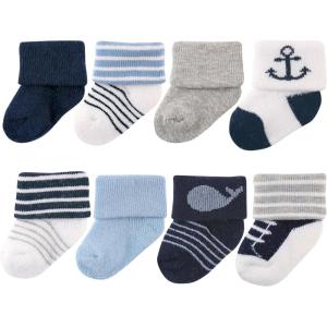 imageLuvable Friends Baby Newborn and Baby Terry SocksWhale