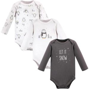 imageLuvable Friends Hudson Baby Bodysuits 3pkArctic Penguin