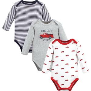 imageLuvable Friends Hudson Baby Bodysuits 3pkFire Dept