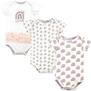 imageLuvable Friends Hudson Baby Bodysuits 3pkRainbow Love Tutu