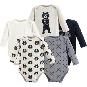 imageLuvable Friends Hudson Baby Bodysuits 5pkCozy Bear