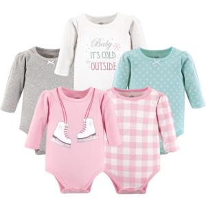 imageLuvable Friends Hudson Baby Bodysuits 5pkFrosty Skates