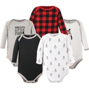imageLuvable Friends Hudson Baby Bodysuits 5pkSnowy Birds