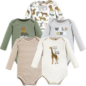 imageLuvable Friends Hudson Baby Bodysuits 5pkWilderness Grove