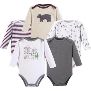 imageLuvable Friends Hudson Baby Bodysuits 5pkWoodland Peaks