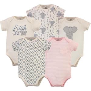 imageLuvable Friends Touched by Nature Bodysuits 5pkPink Elephant