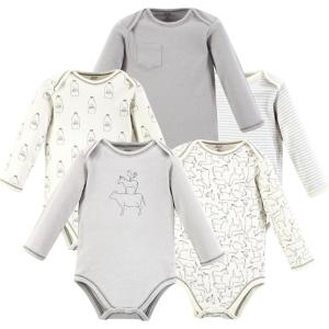 imageLuvable Friends Touched by Nature LongSleeve Bodysuits 5pkBarnyard Pals