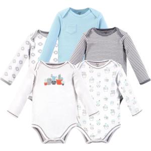 imageLuvable Friends Touched by Nature LongSleeve Bodysuits 5pkDesert Sprout