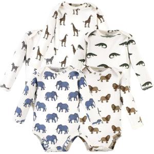 imageLuvable Friends Touched by Nature LongSleeve Bodysuits 5pkJungle Friends