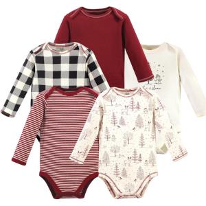 imageLuvable Friends Touched by Nature LongSleeve Bodysuits 5pkWinter Trail