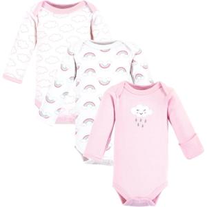 imageLuvable Friends Unisex Baby Preemie Long Sleeve Bodysuits 3pk PreemieGirl Cloud