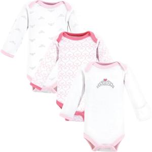 imageLuvable Friends Unisex Baby Preemie Long Sleeve Bodysuits 3pk PreemieTiara