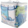 imageLuvable Friends Unisex Baby Layette Gift CubeBlue Dino