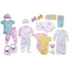 imageLuvable Friends Unisex Baby Layette Gift CubePink Elephant