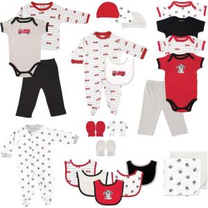 imageLuvable Friends Unisex Baby Layette Gift CubeFire Truck