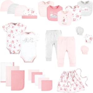 imageLuvable Friends Unisex Baby Layette Gift CubeGirl Basic Elephant