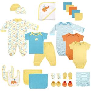 imageLuvable Friends Unisex Baby Layette Gift CubeYellow Bird